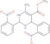 (2R,4R)-Rel-1,2,3,4-tetrahydro-6-methyl-2,4-bis(2-nitrophenyl)-5-pyrimidinecarboxylic acid methyl ester