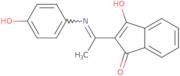 2-(((4-hydroxyphenyl)amino)ethylidene)indane-1,3-dione