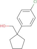 [1-(4-Chlorophenyl)cyclopentyl]methanol