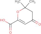 3,4-Dihydro-2,2-dimethyl-4-oxo-2H-pyran-6-carboxylic acid