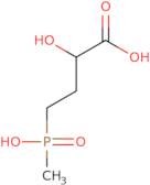 2-Hydroxy-4-(hydroxymethylphosphoryl) butanoic acid