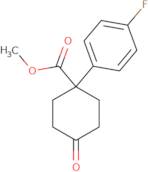 Methyl 1-(4-fluorophenyl)-4-oxocyclohexane-1-carboxylate