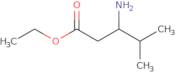 Ethyl 3-amino-4-methylpentanoate hydrochloride