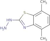 2-Hydrazino-4,7-dimethyl-1,3-benzothiazole