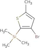 (3-Bromo-5-methylthiophen-2-yl)trimethylsilane