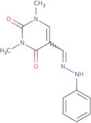 1,3-Dimethyl-5-[(1E)-(2-phenylhydrazin-1-ylidene)methyl]-1,2,3,4-tetrahydropyrimidine-2,4-dione