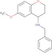 N-Benzyl-6-methoxy-3,4-dihydro-2H-1-benzopyran-4-amine