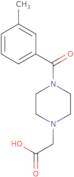 [4-(3-Methyl-benzoyl)-piperazin-1-yl]-acetic acid