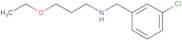 [(3-Chlorophenyl)methyl](3-ethoxypropyl)amine