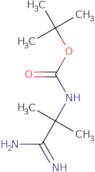 tert-Butyl N-(1-carbamimidoyl-1-methylethyl)carbamate