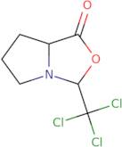 (3S)-Trichloromethyl-cis-tetrahydropyrrolo[1,2-c]oxazol-1-one