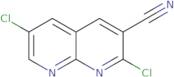 2,6-Dichloro-1,8-naphthyridine-3-carbonitrile