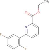 Ethyl 6-(2,5-difluorophenyl)picolinate