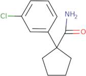 1-(3-Chlorophenyl)cyclopentanecarboxamide