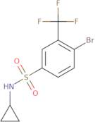 4-Bromo-N-cyclopropyl-3-(trifluoromethyl)benzenesulfonamide