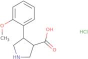 (+/-)-Trans-4-(2-methoxy-phenyl)-pyrrolidine-3-carboxylic acid hydrochloride