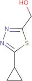 (5-Cyclopropyl-1,3,4-thiadiazol-2-yl)methanol