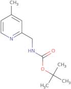 tert-Butyl N-[(4-methylpyridin-2-yl)methyl]carbamate