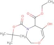 4-tert-Butyl 5-Ethyl 6-Oxo-[1,4]oxazepane-4,5-dicarboxylate