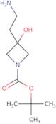 tert-butyl 3-(2-aminoethyl)-3-hydroxyazetidine-1-carboxylate