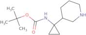 tert-butyl (1-(Piperidin-3-yl)cyclopropyl)carbamate