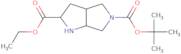 Racemic-(2S,3aS,6aS)-5-tert-butyl 2-ethyl hexahydropyrrolo[3,4-b]pyrrole-2,5(1H)-dicarboxylate