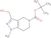 Tert-Butyl 3-(Hydroxymethyl)-1-Methyl-6,7-Dihydro-1H-Pyrazolo[4,3-C]Pyridine-5(4H)-Carboxylate