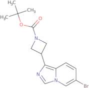 Tert-Butyl 3-(6-Bromoimidazo[1,5-A]Pyridin-1-Yl)Azetidine-1-Carboxylate