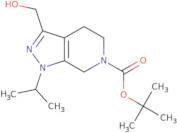 Tert-Butyl 3-(Hydroxymethyl)-1-Isopropyl-4,5-Dihydro-1H-Pyrazolo[3,4-C]Pyridine-6(7H)-Carboxylate