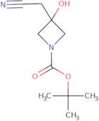 tert-Butyl 3-(cyanomethyl)-3-hydroxyazetidine-1-carboxylate