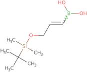 3-[tert-Butyl(dimethyl)silyl]oxyprop-1-enylboronic acid