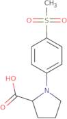 1-[4-(Methylsulfonyl)phenyl]pyrrolidine-2-carboxylic acid