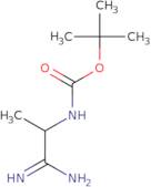 tert-Butyl N-(1-carbamimidoylethyl)carbamate