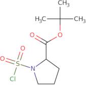tert-Butyl (2S)-1-(chlorosulfonyl)pyrrolidine-2-carboxylate