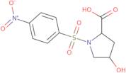 (2S,4R)-4-Hydroxy-1-(4-nitrobenzenesulfonyl)pyrrolidine-2-carboxylic acid