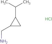 rac-[(1R,2S)-2-(Propan-2-yl)cyclopropyl]methanamine hydrochloride