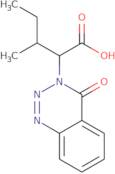 (2S,3R)-3-Methyl-2-(4-oxo-3,4-dihydro-1,2,3-benzotriazin-3-yl)pentanoic acid