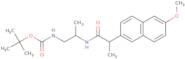 tert-Butyl N-[(2R)-2-[(2S)-2-(6-methoxynaphthalen-2-yl)propanamido]propyl]carbamate