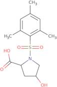 (2S,4R)-4-Hydroxy-1-(mesitylsulfonyl)pyrrolidine-2-carboxylic acid