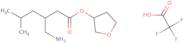 Oxolan-3-yl (3S)-3-(aminomethyl)-5-methylhexanoate, trifluoroacetic acid