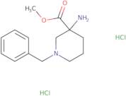 Methyl 3-amino-1-benzylpiperidine-3-carboxylate dihydrochloride