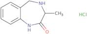 3-Methyl-2,3,4,5-tetrahydro-1H-1,4-benzodiazepin-2-one hydrochloride