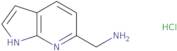 1H-Pyrrolo[2,3-b]pyridin-6-ylmethanamine hydrochloride