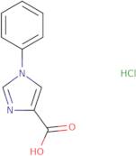 1-Phenyl-1H-imidazole-4-carboxylic acid hydrochloride