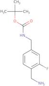 tert-Butyl 4-(aminomethyl)-3-fluorobenzylcarbamate