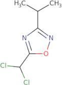 5-(Dichloromethyl)-3-(propan-2-yl)-1,2,4-oxadiazole