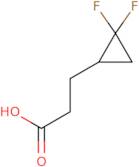 3-(2,2-Difluorocyclopropyl)propanoic acid