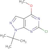 1-tert-Butyl-6-chloro-4-methoxy-1H-pyrazolo[3,4-d]pyrimidine