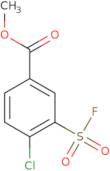 Methyl 4-chloro-3-(fluorosulfonyl)benzoate