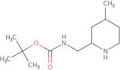 rac-tert-Butyl N-{[(2R,4S)-4-methylpiperidin-2-yl]methyl}carbamate